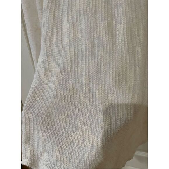 NWOT Free People Semi Sheer layering turtleneck waffle knit top size - Picture 3 of 5